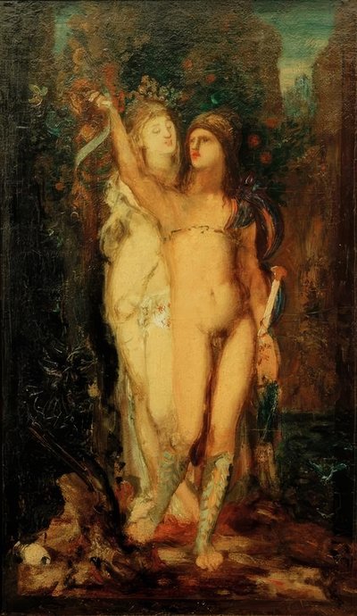 Medea and Jason by Gustave Moreau