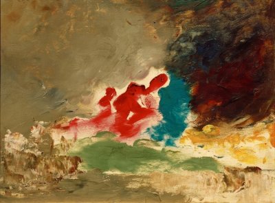 Untitled (Color Sketch) by Gustave Moreau