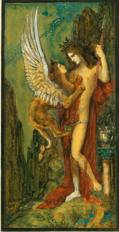 The Sphinx by Gustave Moreau