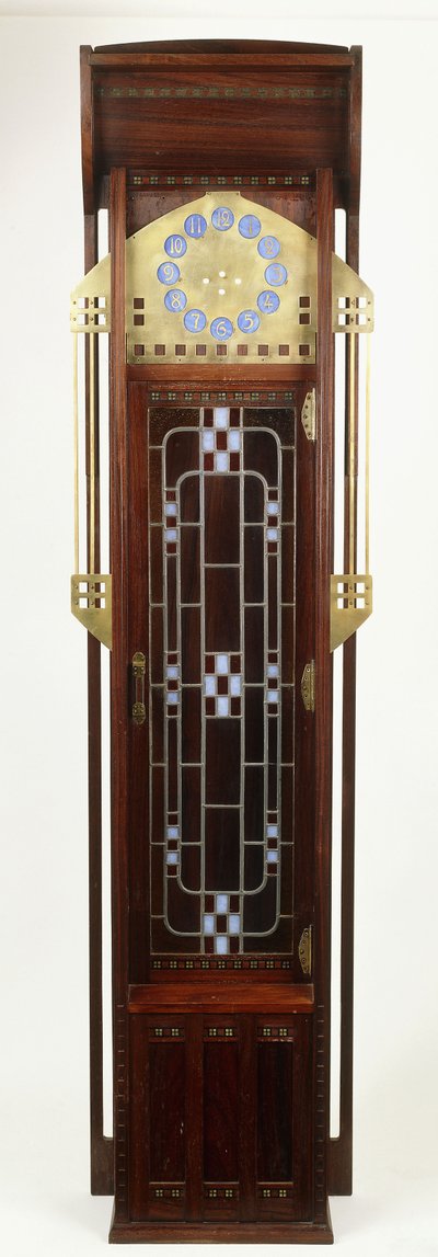 A Cuban Longcase Clock by Gustave Serrurier Bovy