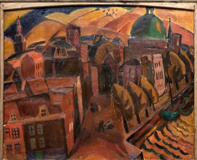 Church with the Green Dome by Gustave de Smet