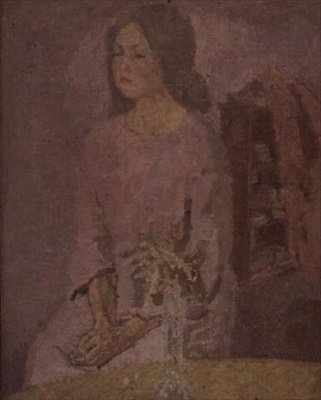 Girl in Rose by Gwen John