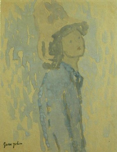 Girl with a Hat by Gwen John