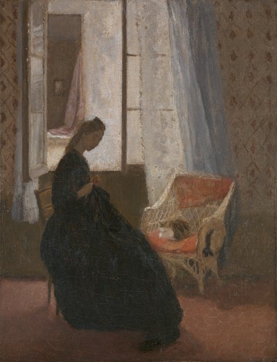 The Room Overlooking the Courtyard by Gwen John