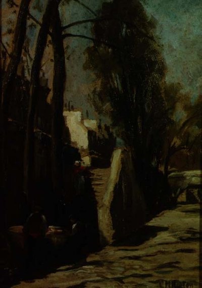 Street Scene by Gwendoline Margaret Hopton
