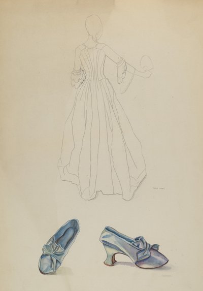 Gown and Slipper by Gwyneth King
