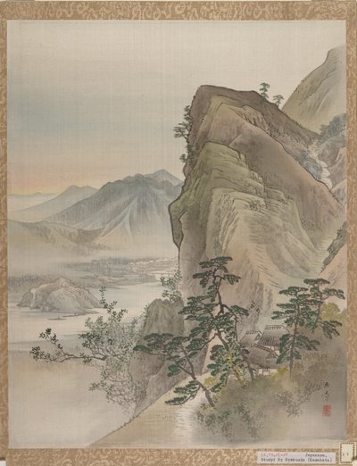 Landscape by Gyokusho Kawabata