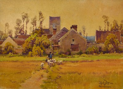 French Village, late 19th-early 20th century by H. Anthony Dyer