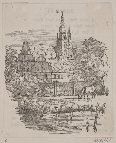 Frederiksborg Castle by H. C. Henneberg