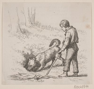 Illustration for: "Mr. Mikkel" by H. C. Henneberg