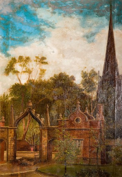 Tudor Gateway, Aston Hall by H E Pountney