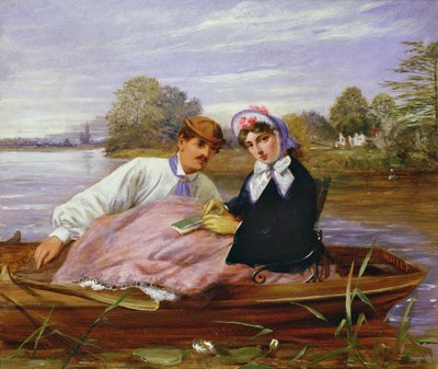 The Rowing Match by H. Hilt