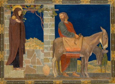 The Flight into Egypt by H. Siddons Mowbray