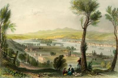 View from Mount Ida Near Troy, c. 1839 by H Wallis