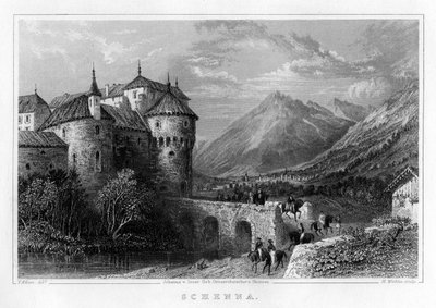 Schenna, 19th century by H. Winkles