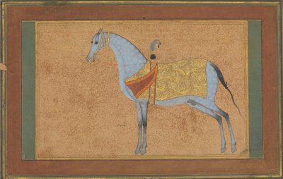 A Stallion, ca. 1601-6 by Habiballah of Sava