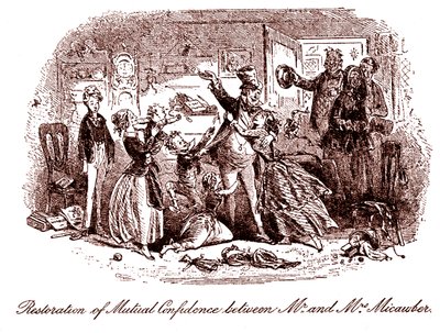 David Copperfield by Hablot Knight Browne