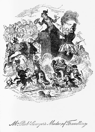 The Pickwick Papers by Hablot Knight Browne