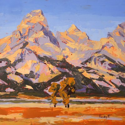 Teton Glow, c. 2022 by Hadley Rampton