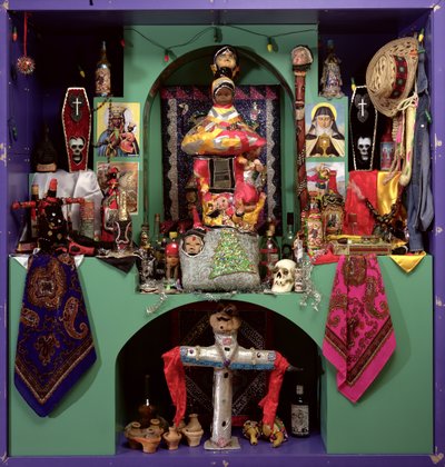 Voodoo Altar by Haitian School