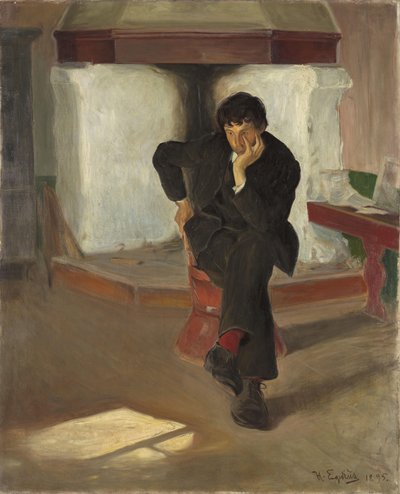 The Dreamer. The Artist Torleiv Stadskleiv by Halfdan Egedius