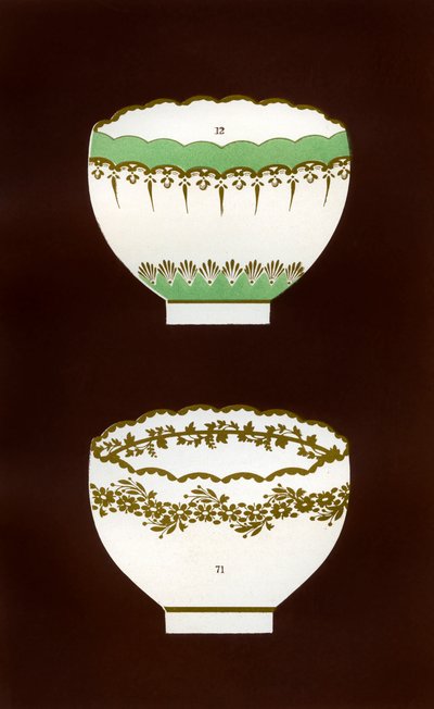 Derby patterns by Hall and England