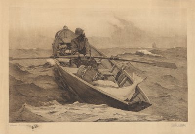 Fog Warning by Hamilton Hamilton after Winslow Homer