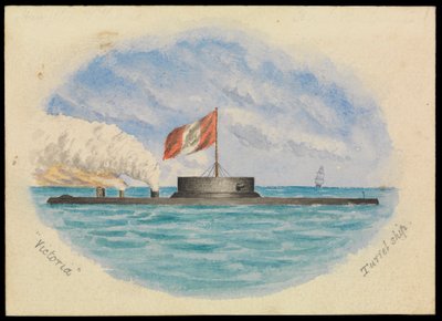 Victoria Turret Ship by Hamilton Williams