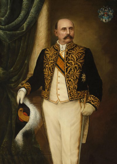 Johannes Benedictus van Heutsz (1851-1924). Governor-General (1904-09) by Hannké
