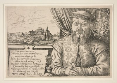 Portrait of Hieronymous Schurstab by Hanns Lautensack