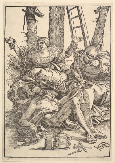 Lamentation for Christ by Hans Baldung