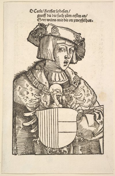 Portrait of Charles V by Hans Baldung