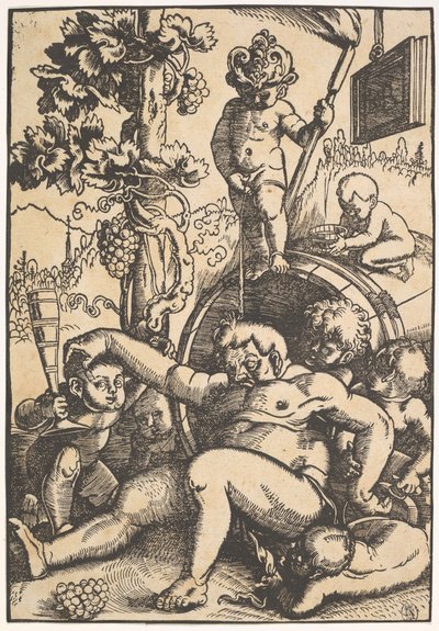 The Drunk Bacchus by Hans Baldung