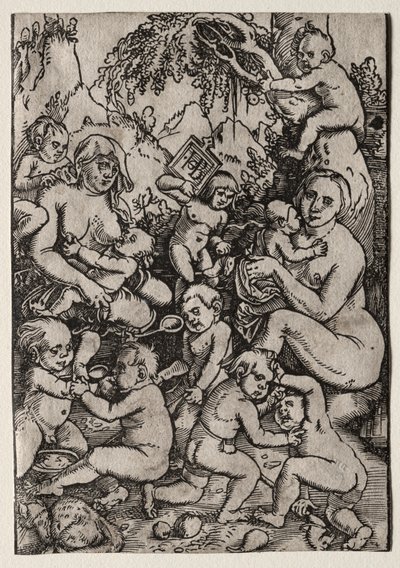 The Two Mothers by Hans Baldung