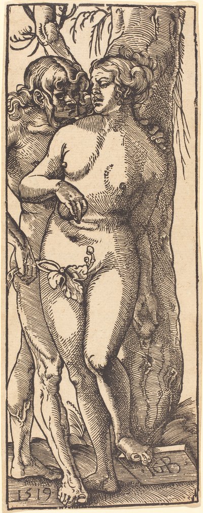 Adam and Eve by Hans Baldung Grien