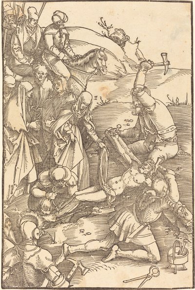 Christ Nailed to the Cross by Hans Baldung Grien
