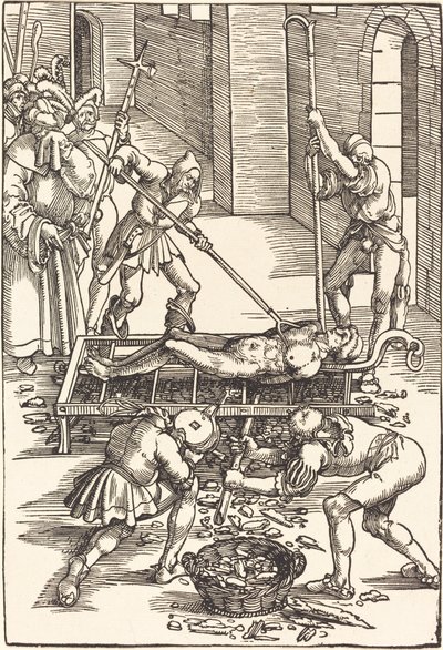 Martyrdom of Saint Lawrence by Hans Baldung Grien