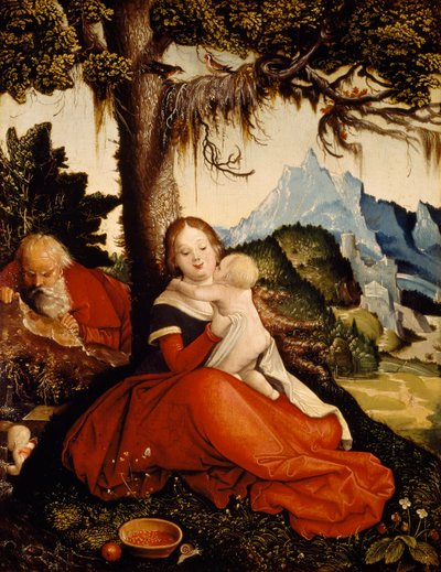 Rest on Flight into Egypt by Hans Baldung Grien