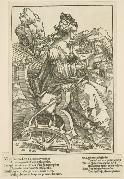 Saint Catherine by Hans Baldung Grien