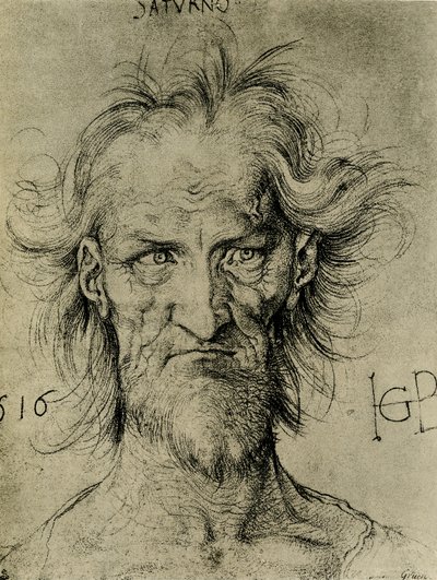 Saturn by Hans Baldung Grien