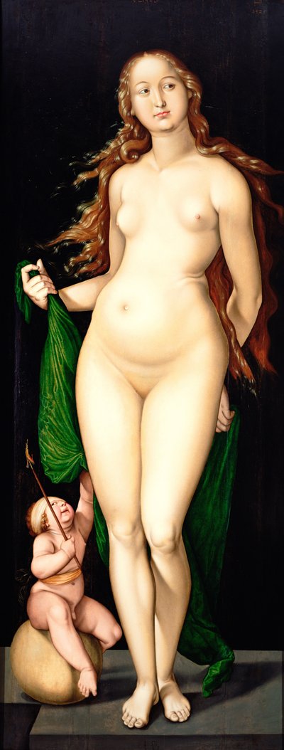 Venus and Amor by Hans Baldung Grien