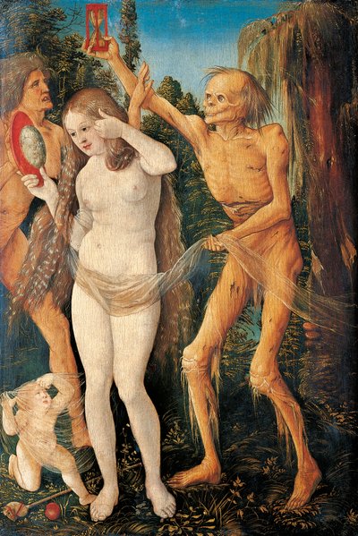 Youth and death by Hans Baldung Grien