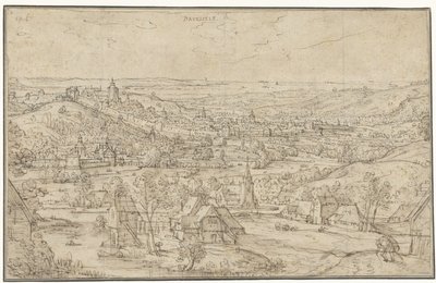 View of Brussels by Hans Bol