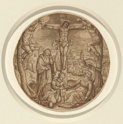 The Crucifixion by Hans Bol