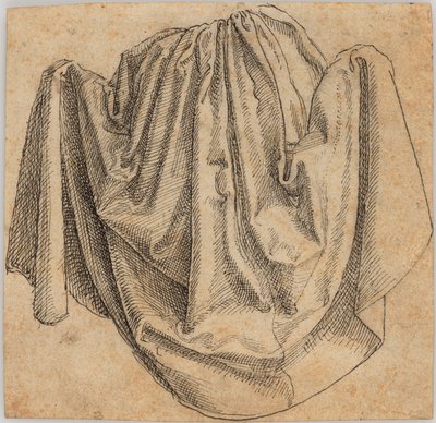 Study of a Hanging Drapery by Hans Brosamer