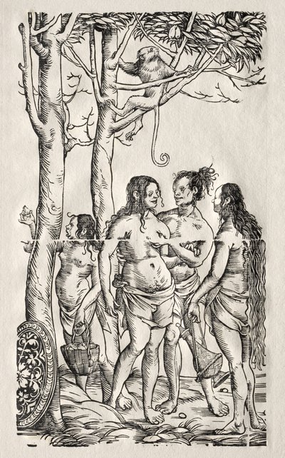 Hottentots with Herd by Hans Burgkmair