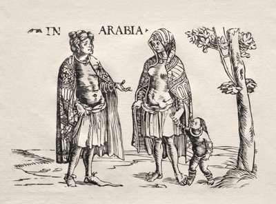 Natives of Arabia and the Indies by Hans Burgkmair