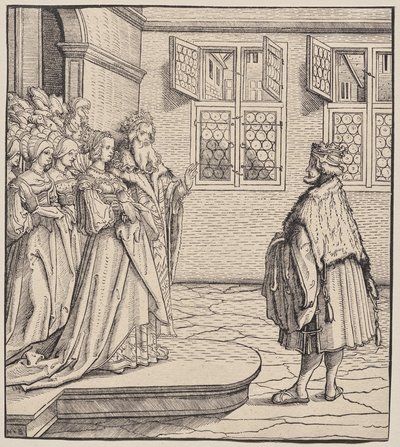 The Banished Duke of Otnop by Hans Burgkmair