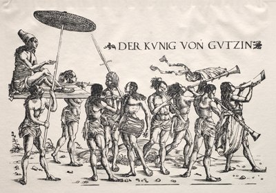 The King of Cochin by Hans Burgkmair