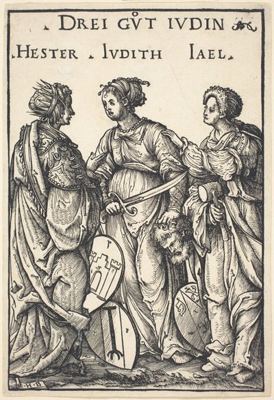 Hester, Judith and Jael by Hans Burgkmair I